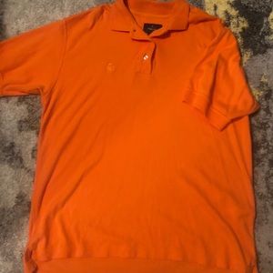 Men’s Orange Polo shirt Large